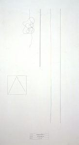Komposition, 1968, Mischtechnik auf Leinwand