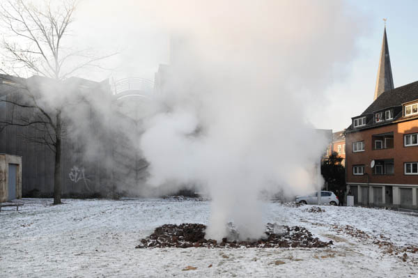 Robert Morris, Steam, 2009. Foto: Wilhelm Schürmann