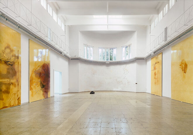 Sigmar Polkes Athanor-Installation im Pavillon der Bundesrepublik Deutschland der XLII. Biennale di Venezia © The Estate of Sigmar Polke / VG Bild-Kunst Bonn | Foto © GiorgioColombo, Mailand / Archiv der Anna Polke-Stiftung